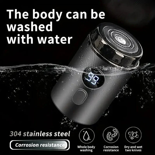 ShavePro™ 🔥اليوم الأخير - خصم 30%🔥 ماكينة حلاقة كهربائية محمولة ميني